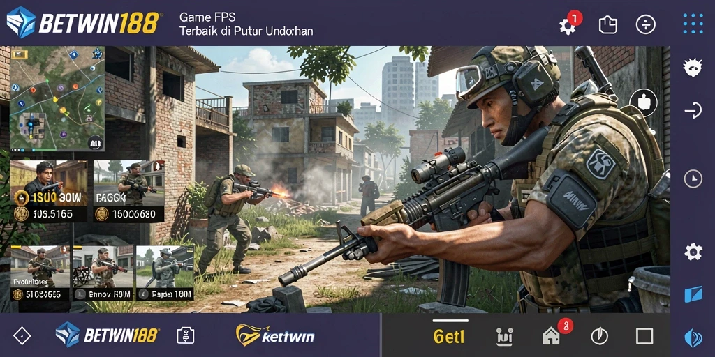 Tangkap aksi mendebarkan dalam game FPS BETWIN188.