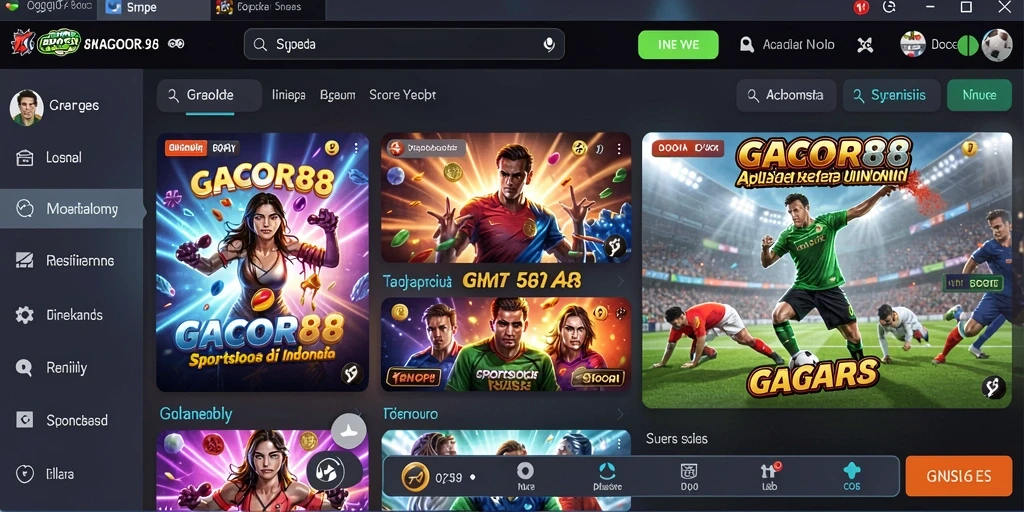 Tampilan menarik dari gameplay <strong>GACOR88</strong> yang mendebarkan.