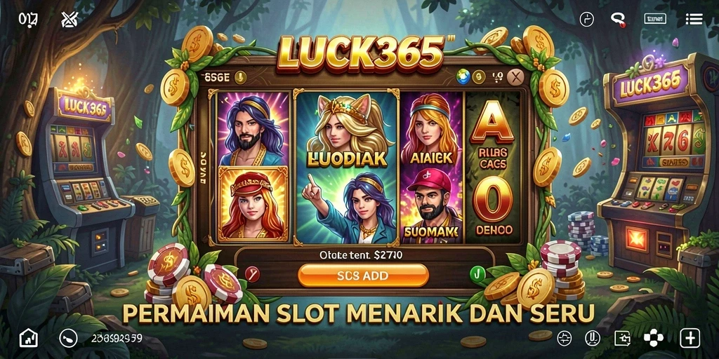 Tampilan gameplay menarik dari LUCK365 permainan Slot.