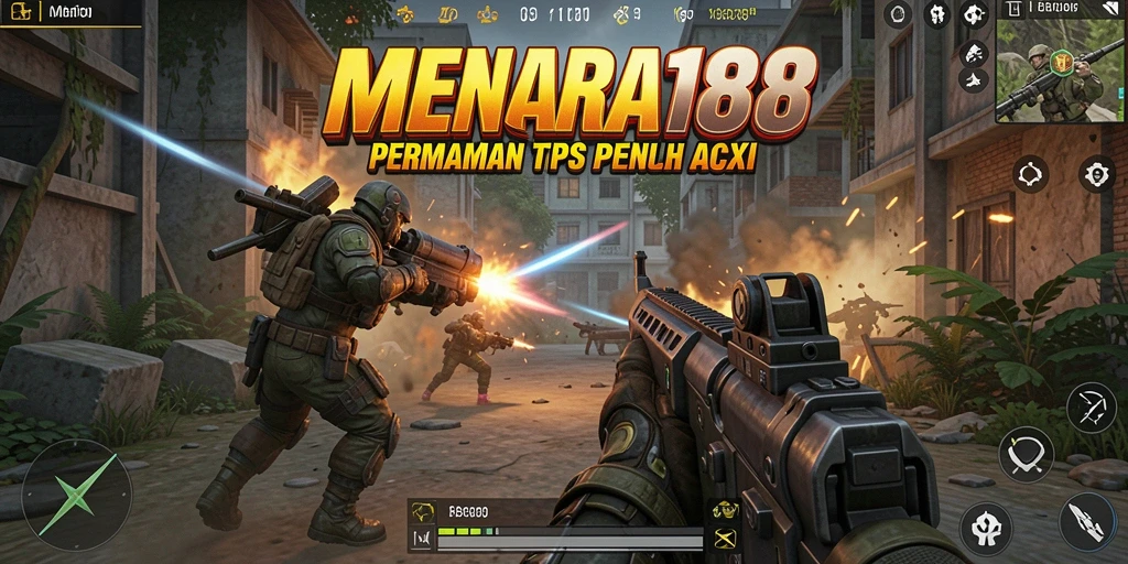 Tampilan menegangkan dari aksi pertempuran di MENARA188.