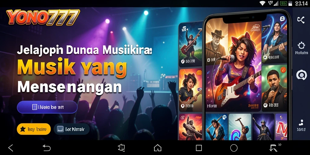 Screenshot gameplay YONO777 menampilkan kreasi musik yang menakjubkan.